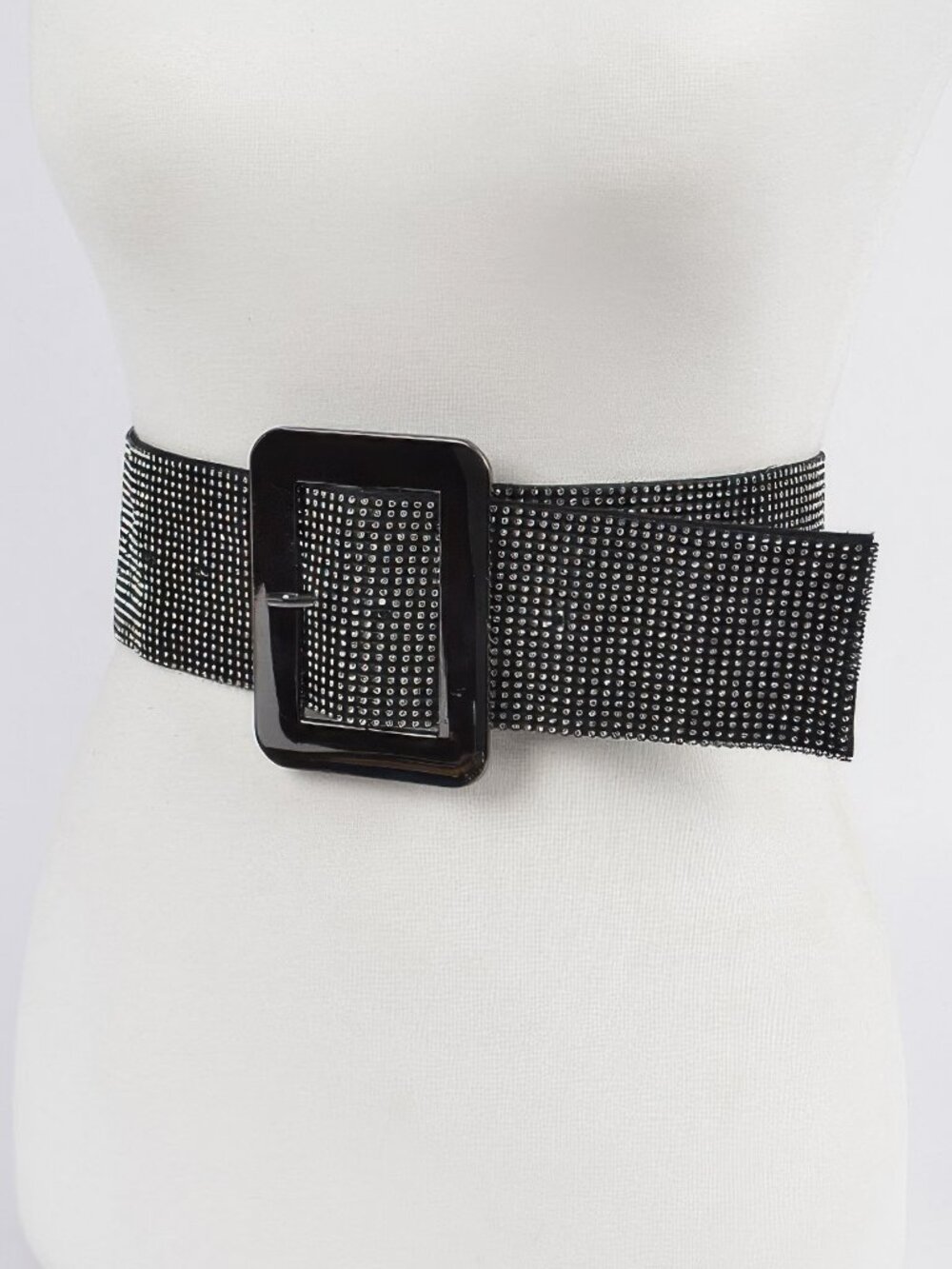 Wide Rhinestone Belt - Picture 2 of 4